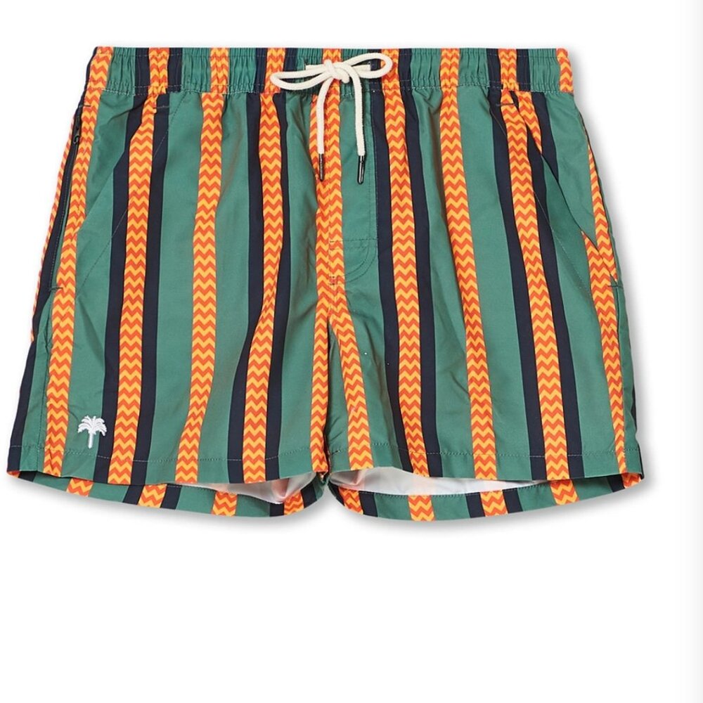 OAS swim trunks (arrow Green Orange)